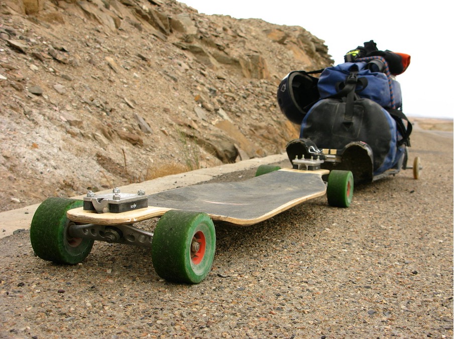 Long-distance setups for longboard