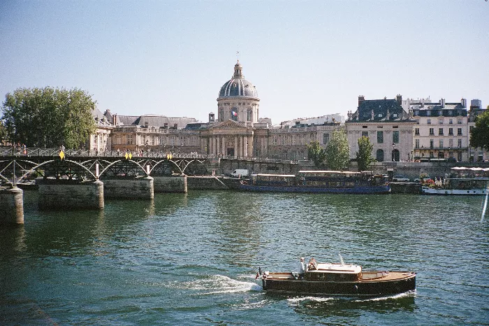 A classic Parisian street scene