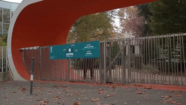 A GIF of a Film truck spinning