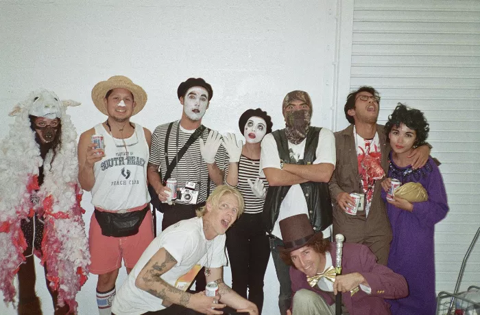 A Halloween party in Miami with various Nike SB personalities