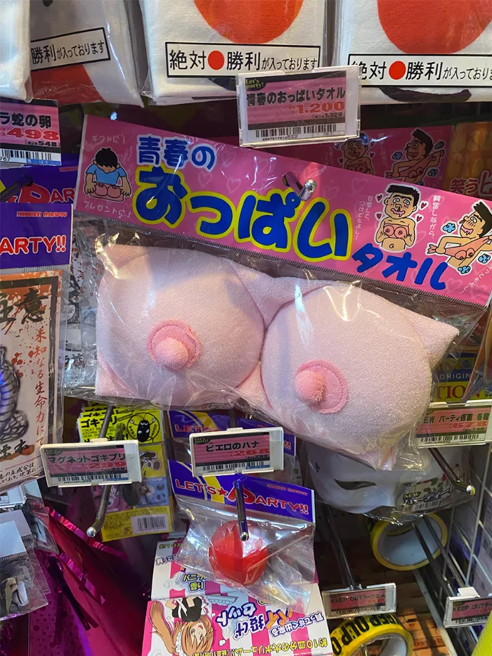 A photo capturing a street scene in Tokyo, where the author was trying to find a toy store