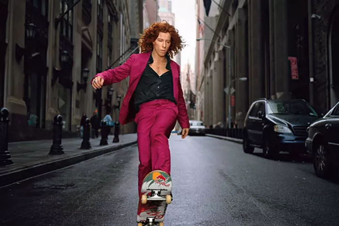 A photo illustrating the spirit of individual expression often associated with skateboarding