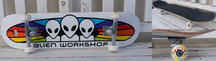 Alien workshop skateboard