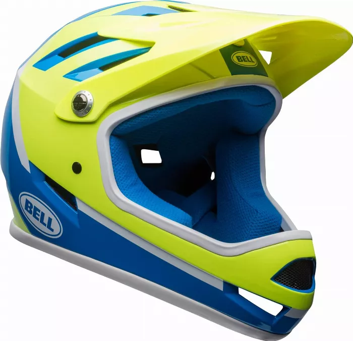 Another example of a mountain bike helmet