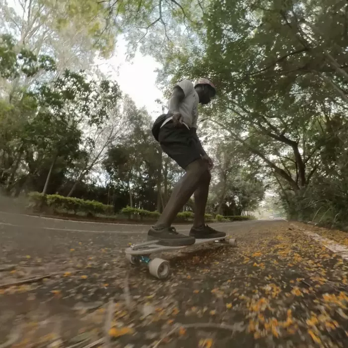 Brakeboard in a high speed situation