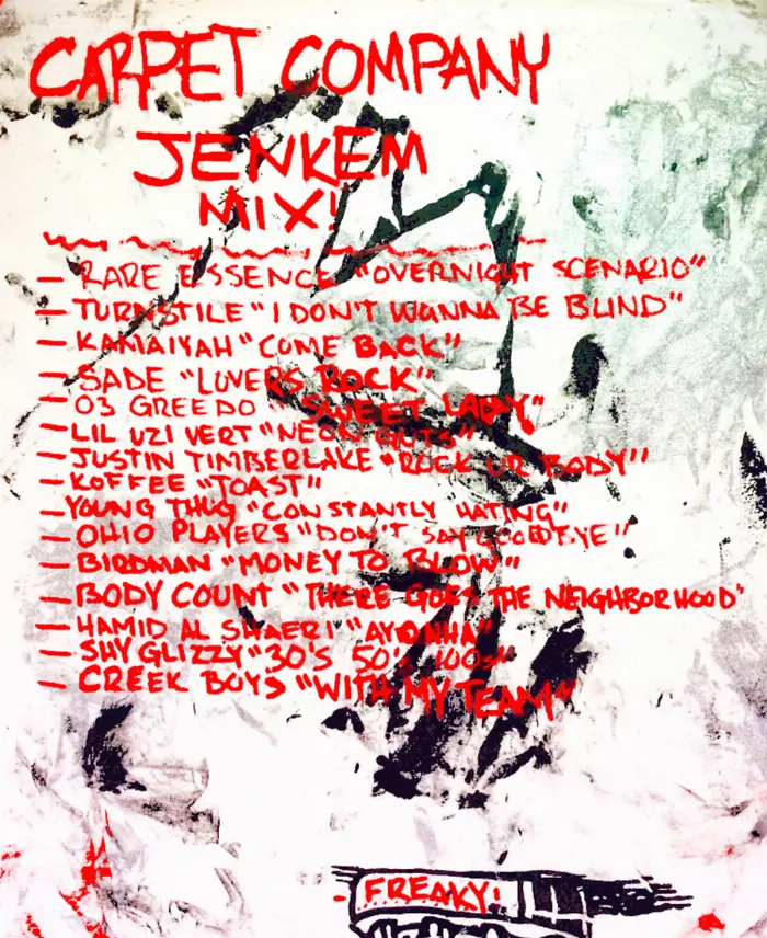 Carpet Company tracklist