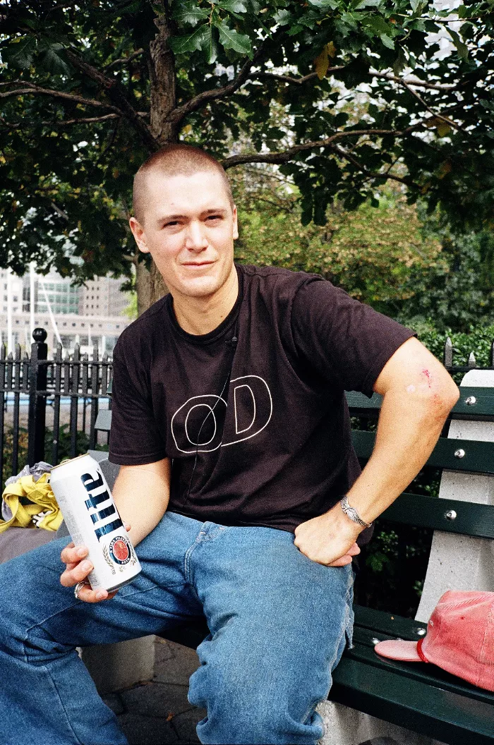 Clive Dixon skating in New York City