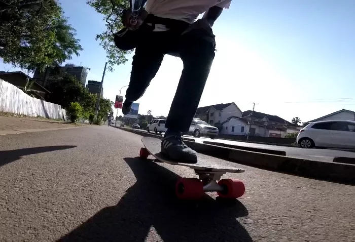 Commuting on the Comet Cruiser on campus