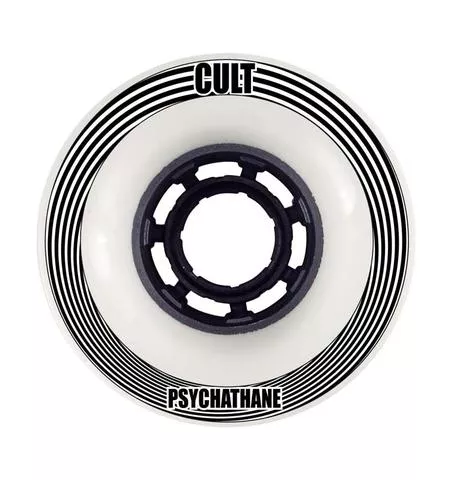 Cult Raptures 74mm White 73a Longboard Wheel