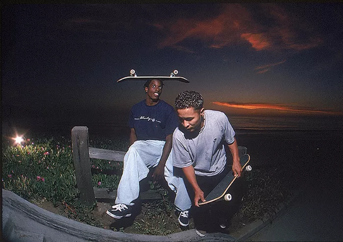 Daewon Song with Kareem Campbell