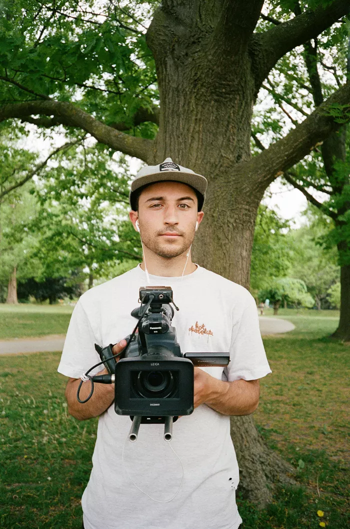 Daniel Policelli filming