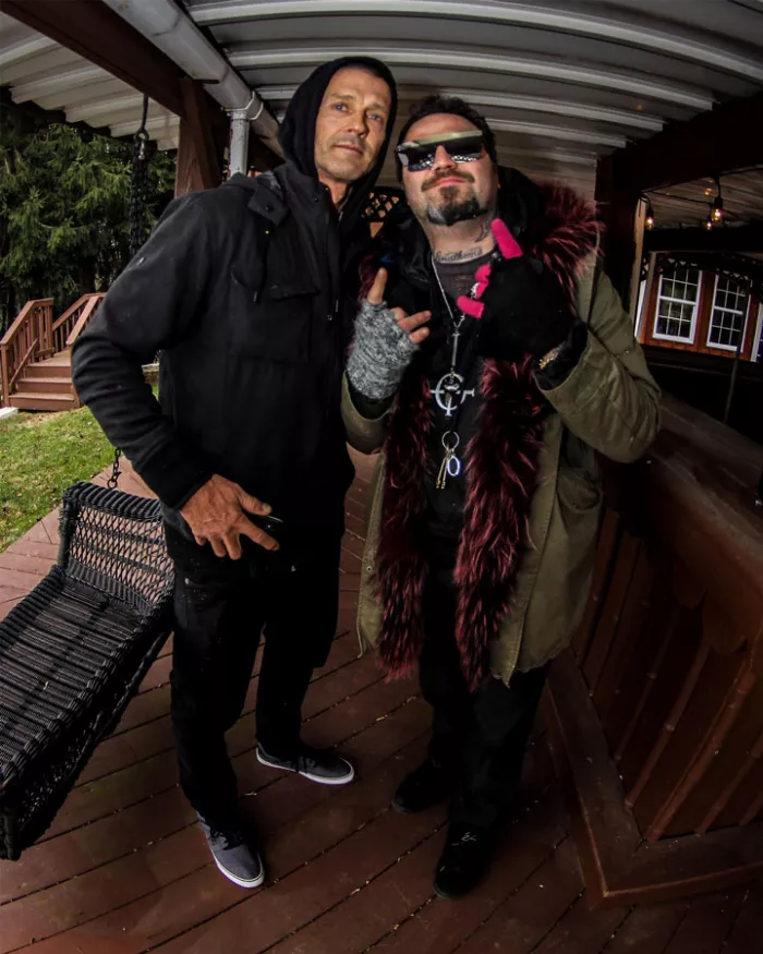 Danny Way and Bam Margera