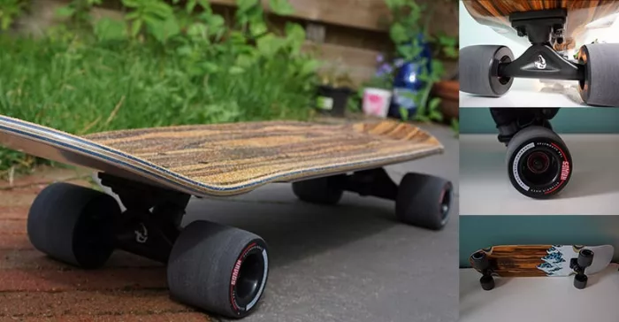 Detailed view of the Landyachtz Dinghy