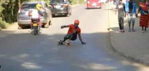 Downhill longboard wheels with sharp lips