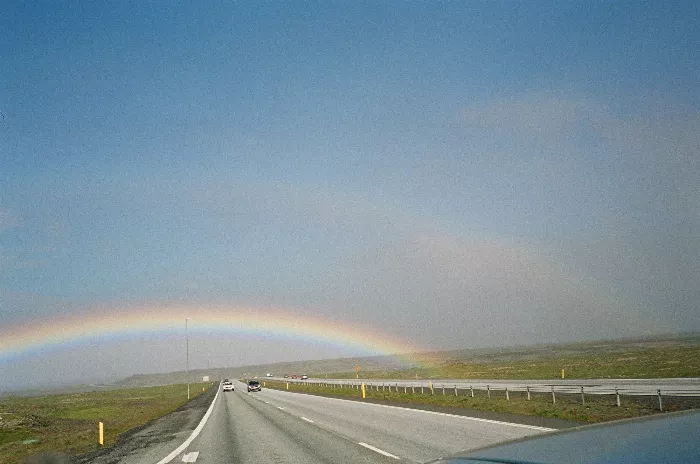 Driving through Iceland's volcanic landscape feels like being among the first humans on a new planet.