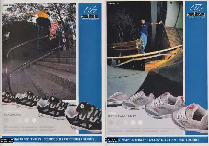 Gallaz Reyes shoe ad