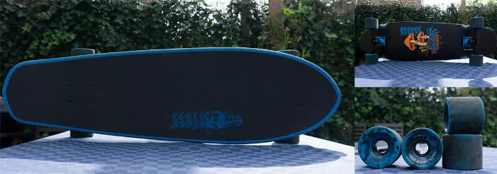 Globe Cruiser Longboard from different angles