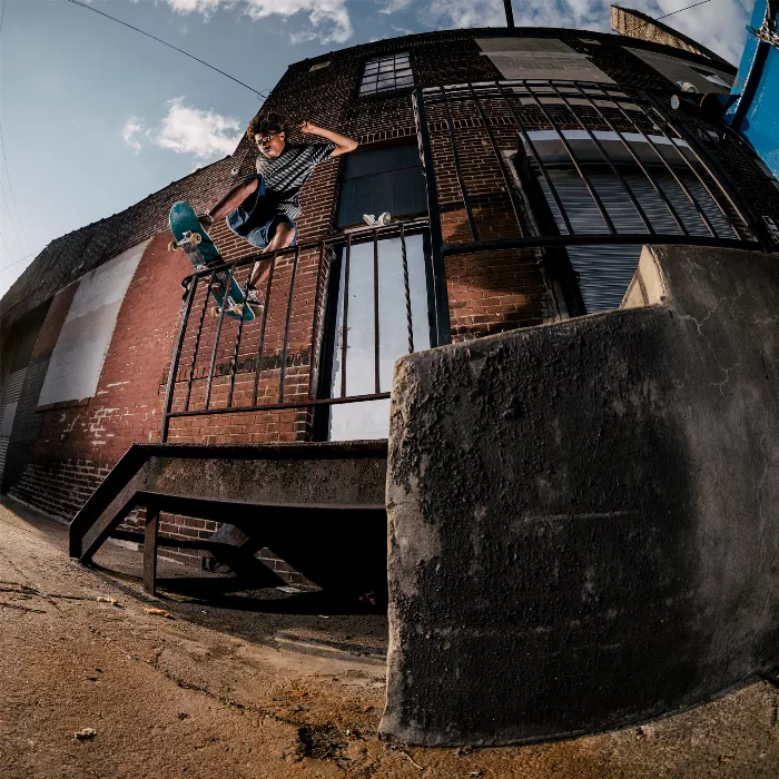 Jahmir Brown backside board slide