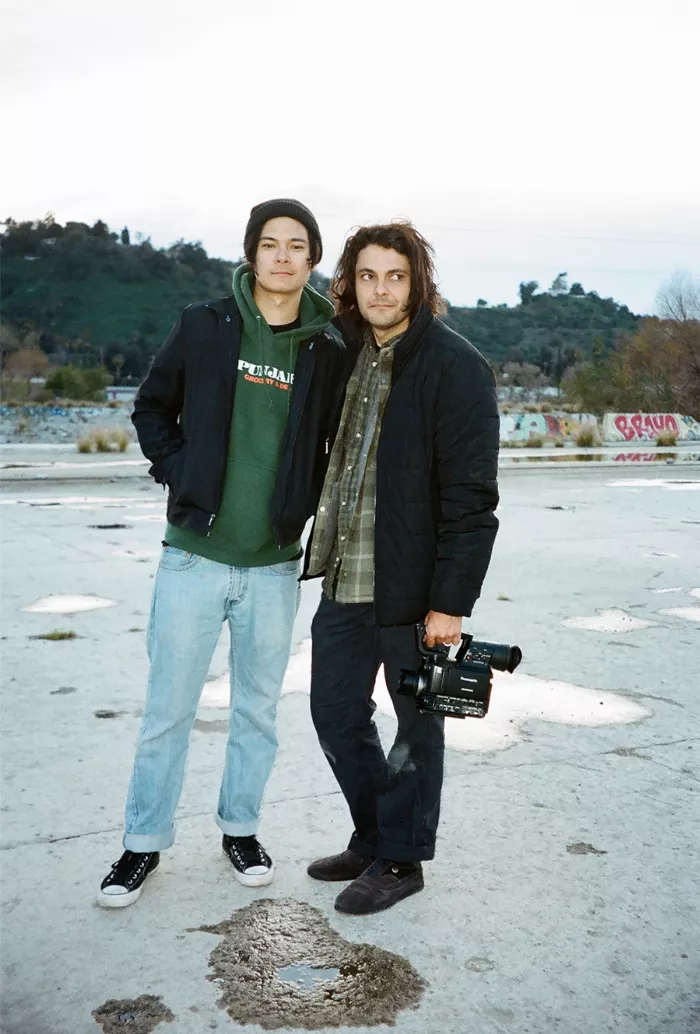 Joey Sinko standing in front of a wall in LA