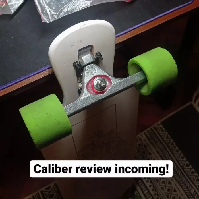 Landyachtz Drop Hammer with Caliber III Trucks