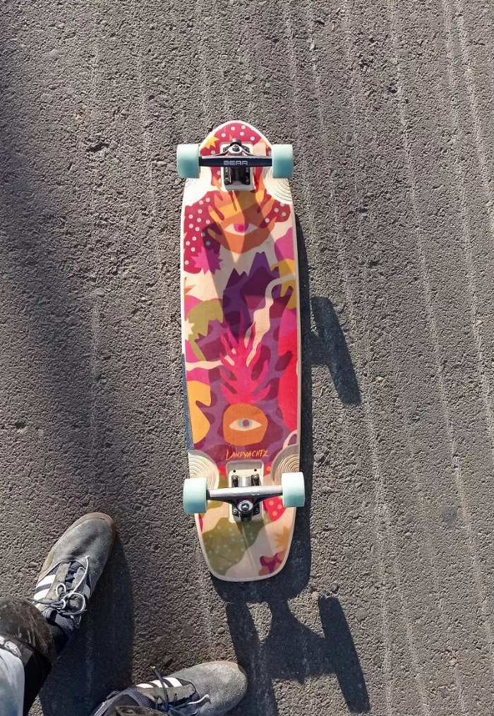 landyachtz freedive longboarding deck