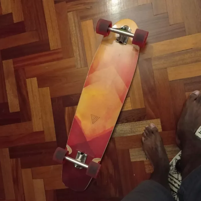 landyachtz ripper with paris trucks and supreme hawgs