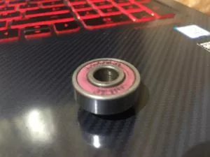 Loaded jehu bearings rubber shield