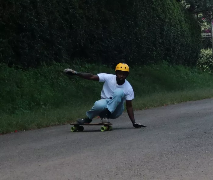 longboard predrift slide