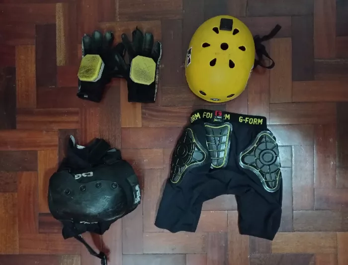 longboard safety gear