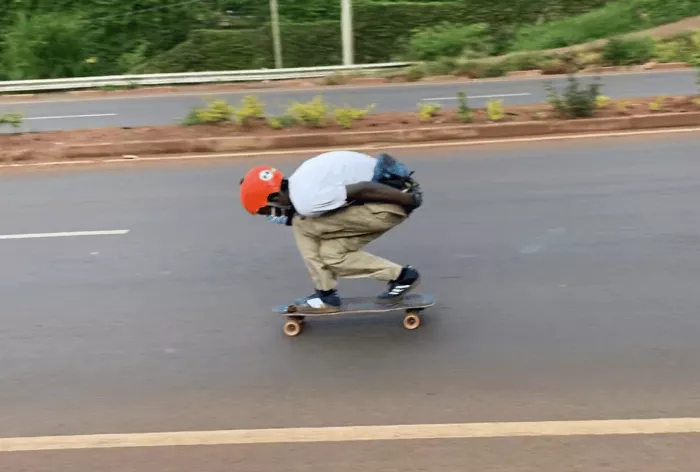 longboard tuck