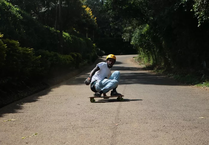 longboarding pendulum slide, downhill skateboarding progression