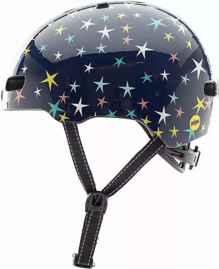 Nutcase Little Nutty helmet, featuring the safest design with MIPS technology and attractive aesthetics