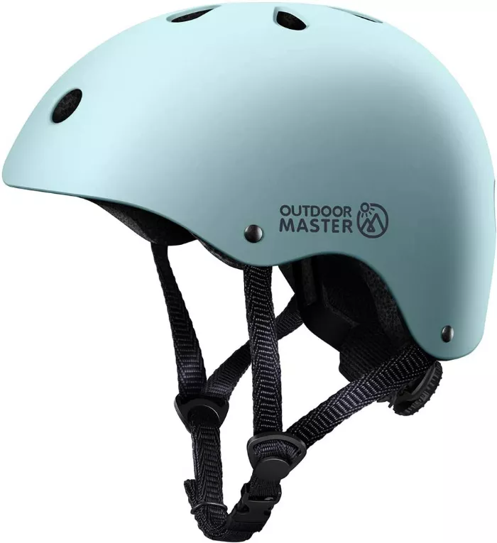 OutdoorMaster helmet for kids, highlighting its impressive combination of safety features and affordability