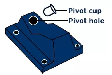 pivot cup and baseplate