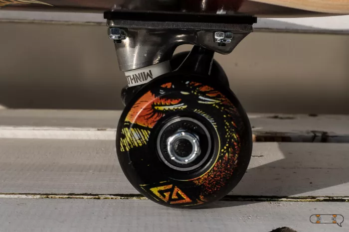 Powell Peralta Golden Dragon Wheels and Trucks