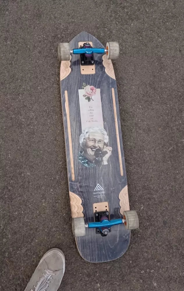 Prism Cole Trotta Pro Model with Valkyrie Voxter MK3 precision trucks