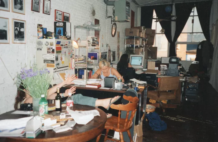 Rookie Skateboards founders, Catharine Lyons and Elska von Hatzfeldt, stand side-by-side, embodying the pioneering spirit of their brand