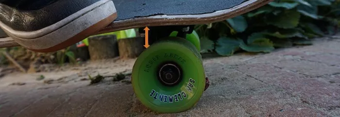 safe clearance skateboard no wheel bite