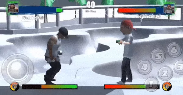 Skatepark Smackdown Gameplay Animation 3