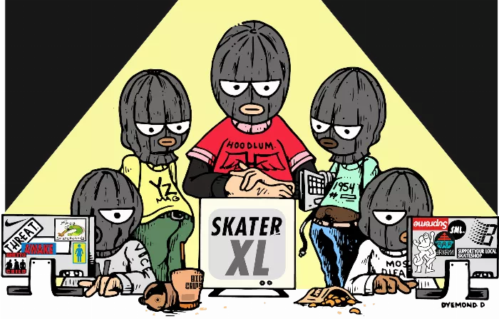 Skater XL game interface