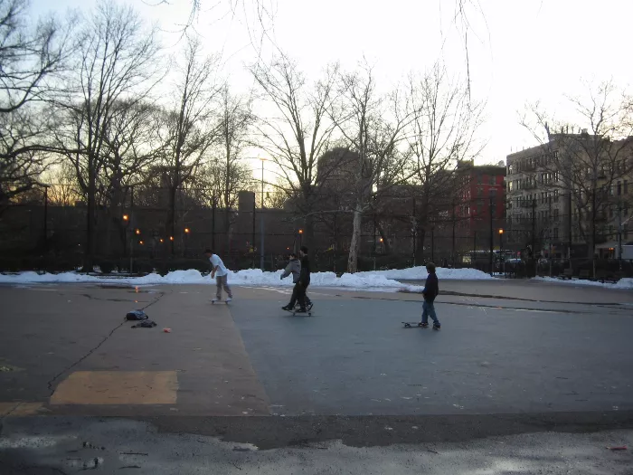 Skaters at Tompkins Square Park