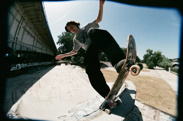 Skaters building the DIY spot in Belgrade