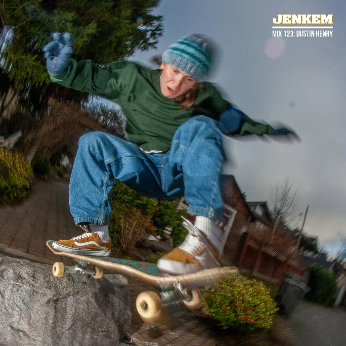 The cover image for Jenkem Mix 123, featuring Dustin Henry and the mix title