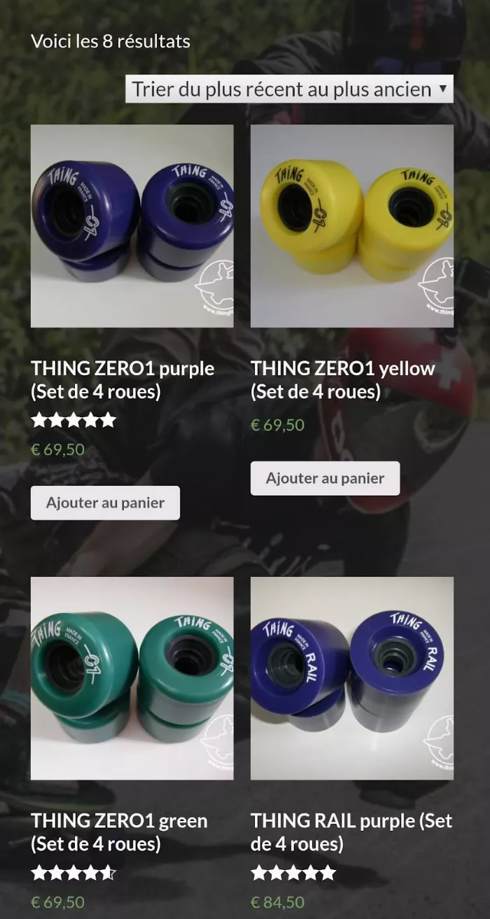 Thing wheels buying page screenshot