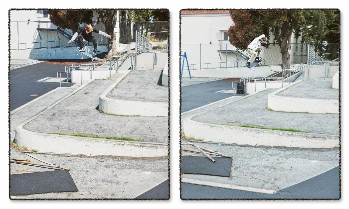 Toby Ryan's nollie backside flip at Wallenberg