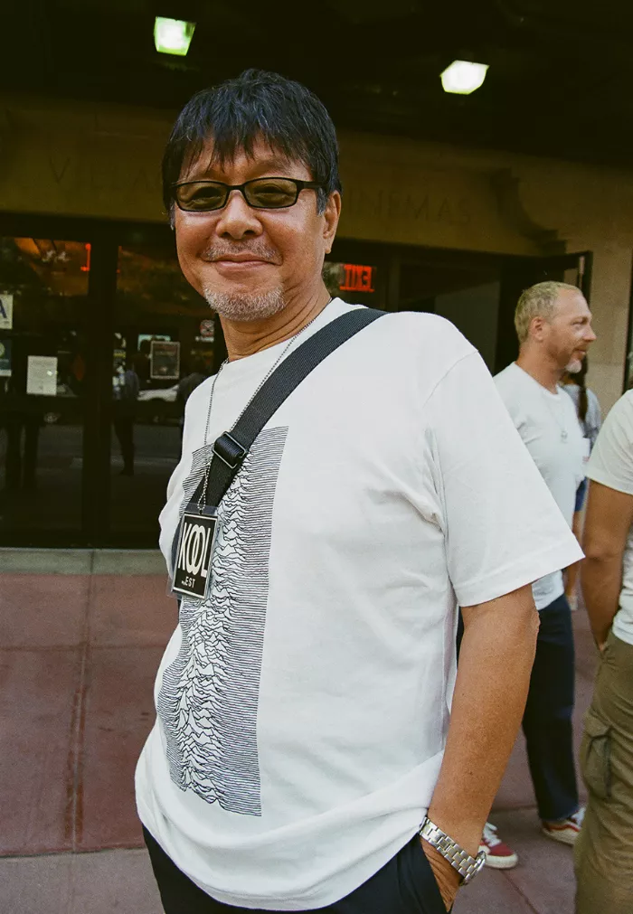 Yuki Watanabe, who first paid Eli Morgan Gesner to be creative, at the &quot;All the Streets Are Silent&quot; premiere