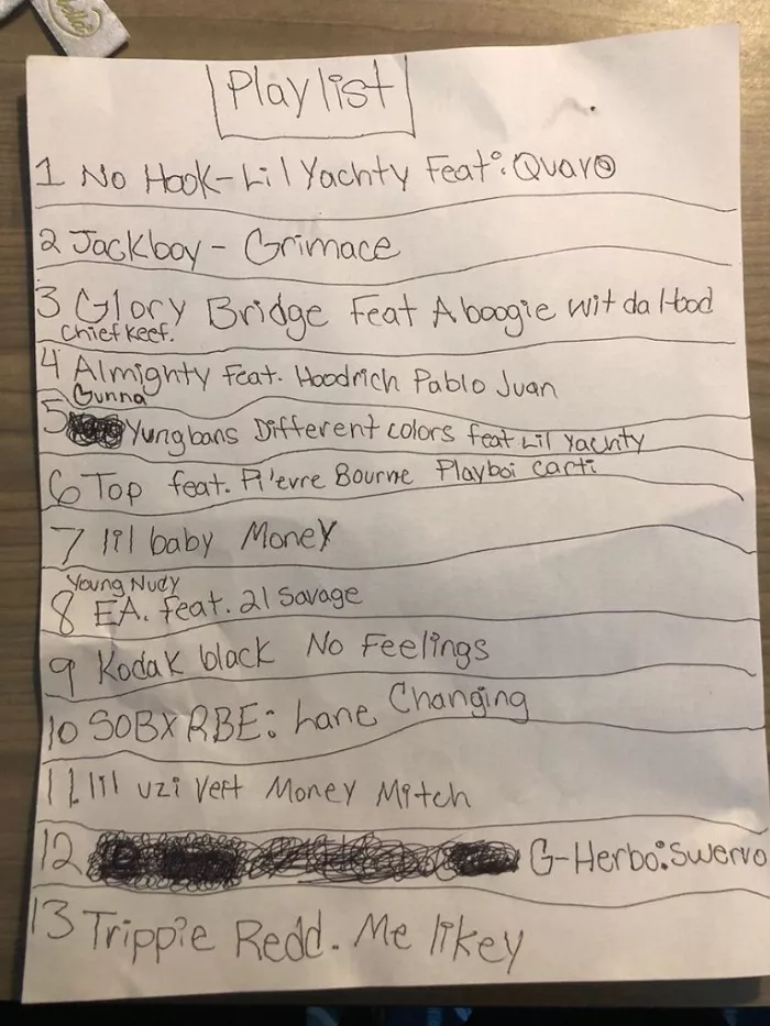 Zion Wright tracklist